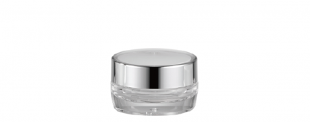 Acrylic Round Cream Jar 20ml - HD-20 Metal Planet